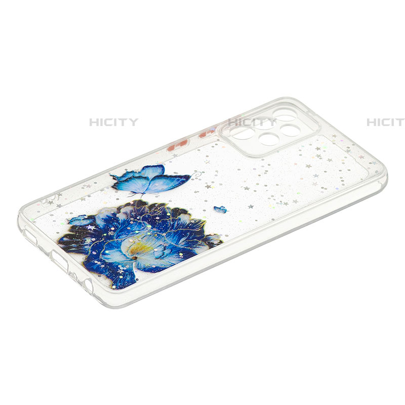 Handyhülle Silikon Hülle Gummi Schutzhülle Flexible Modisch Muster Y01X für Samsung Galaxy A52 4G groß
