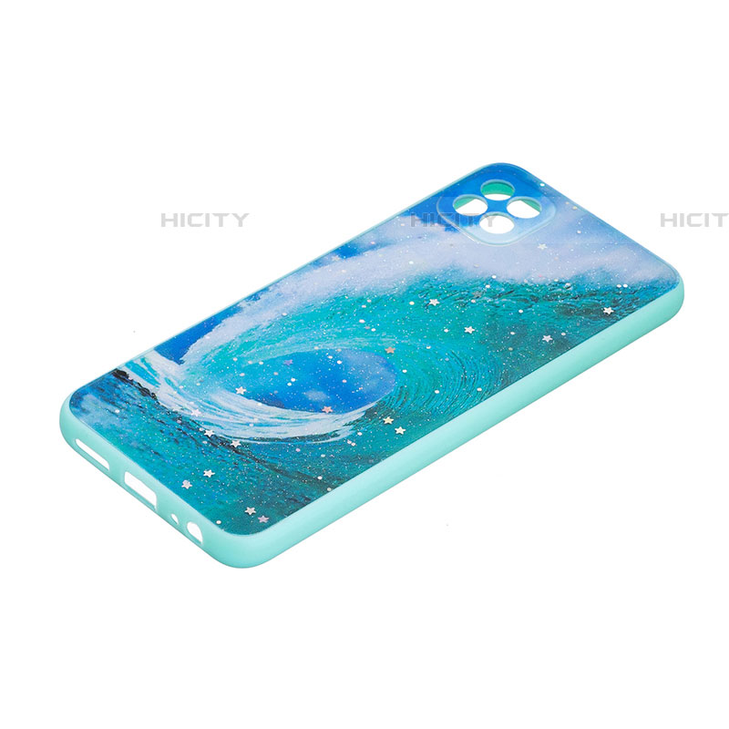 Handyhülle Silikon Hülle Gummi Schutzhülle Flexible Modisch Muster Y01X für Samsung Galaxy F42 5G