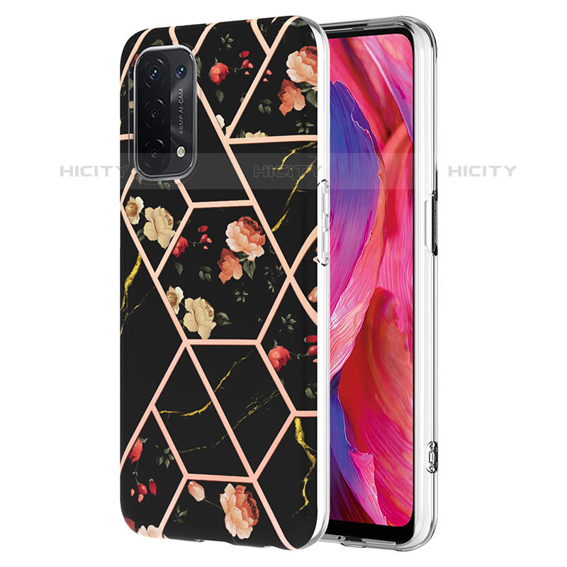 Handyhülle Silikon Hülle Gummi Schutzhülle Flexible Modisch Muster Y02B für Oppo A93 5G groß