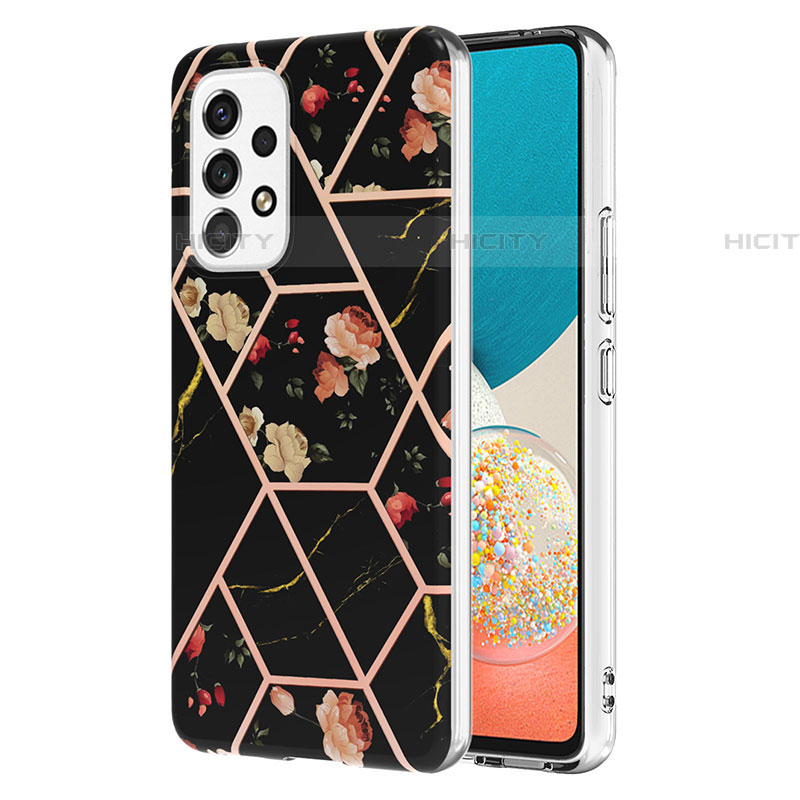 Handyhülle Silikon Hülle Gummi Schutzhülle Flexible Modisch Muster Y02B für Samsung Galaxy A53 5G
