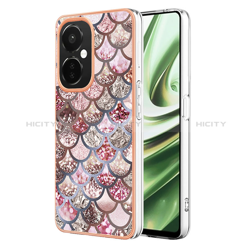 Handyhülle Silikon Hülle Gummi Schutzhülle Flexible Modisch Muster Y03B für Oppo K11x 5G groß