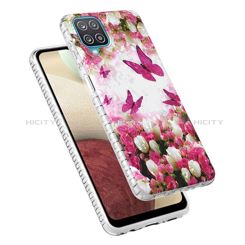 Handyhülle Silikon Hülle Gummi Schutzhülle Flexible Modisch Muster Y04B für Samsung Galaxy F12