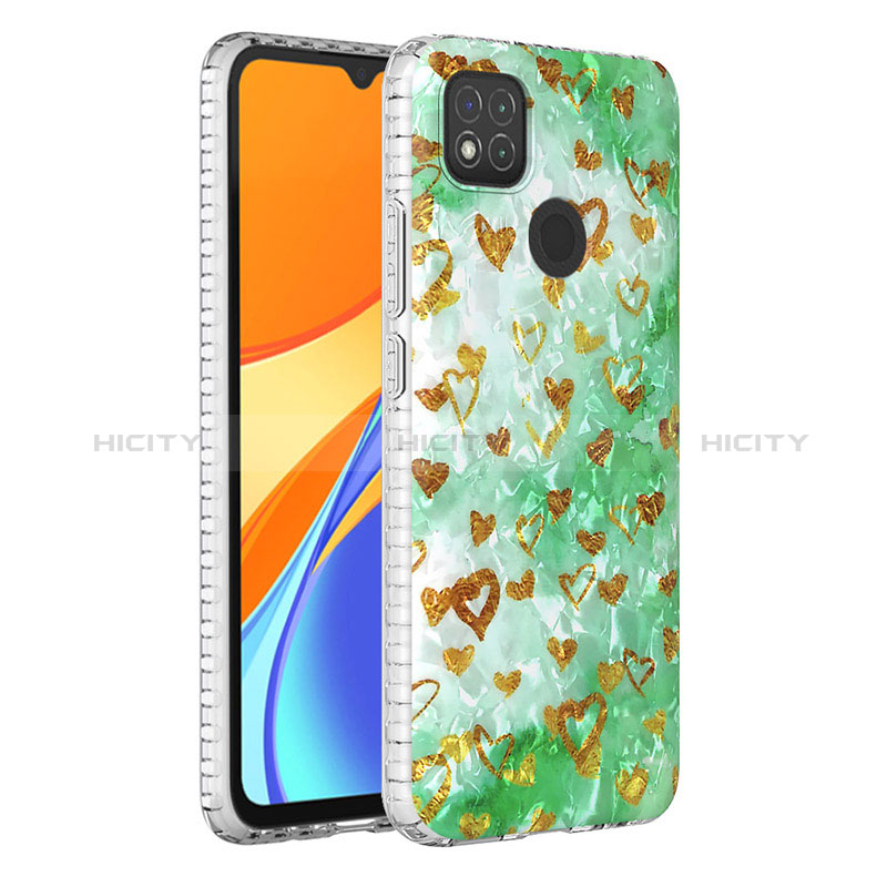 Handyhülle Silikon Hülle Gummi Schutzhülle Flexible Modisch Muster Y04B für Xiaomi Redmi 9 Activ groß