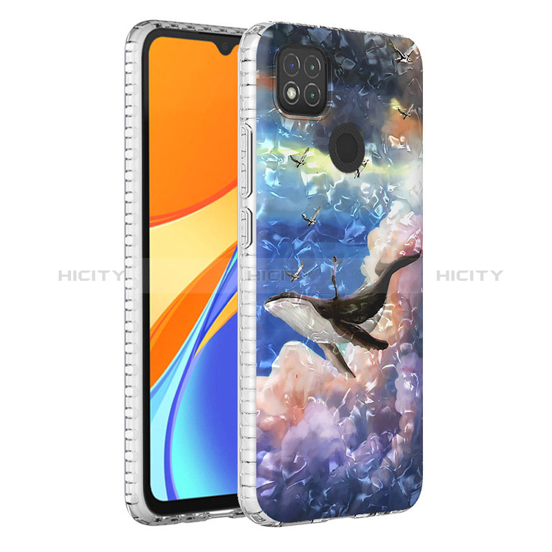 Handyhülle Silikon Hülle Gummi Schutzhülle Flexible Modisch Muster Y04B für Xiaomi Redmi 9 Activ groß