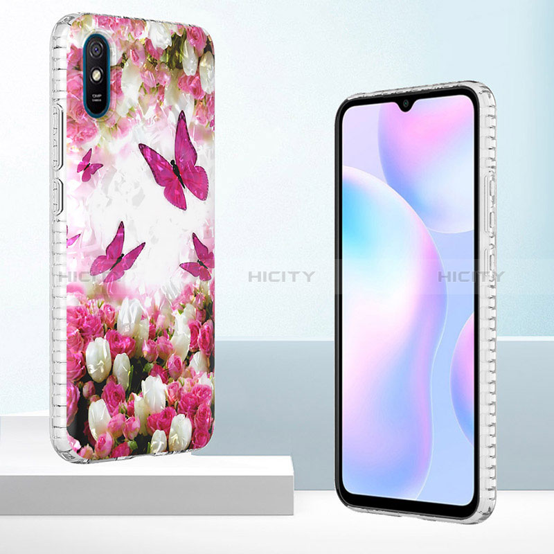 Handyhülle Silikon Hülle Gummi Schutzhülle Flexible Modisch Muster Y04B für Xiaomi Redmi 9A