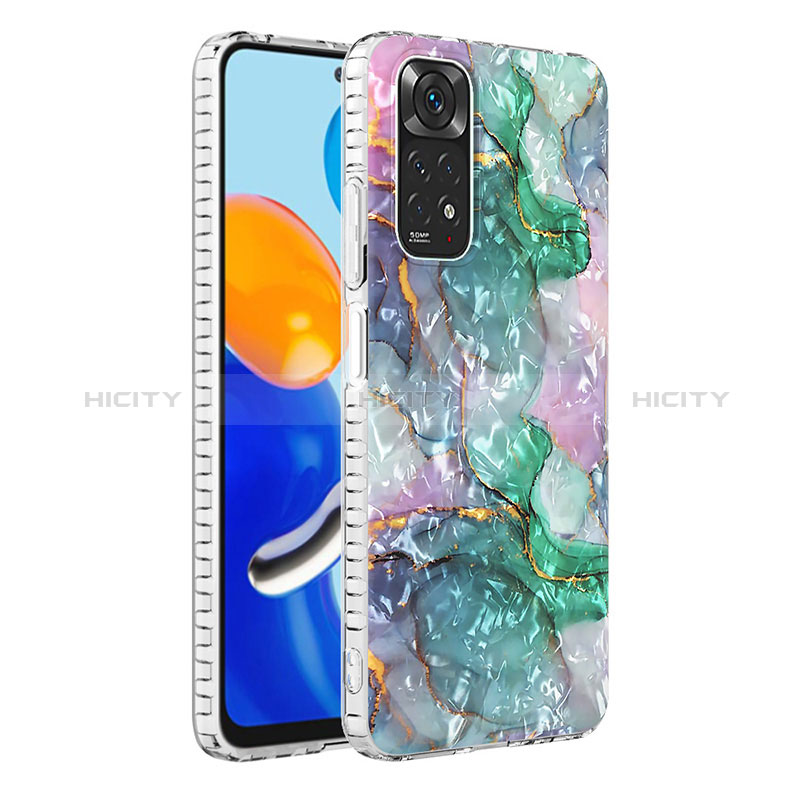 Handyhülle Silikon Hülle Gummi Schutzhülle Flexible Modisch Muster Y04B für Xiaomi Redmi Note 11 4G (2022)