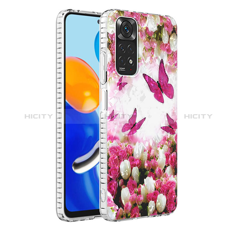 Handyhülle Silikon Hülle Gummi Schutzhülle Flexible Modisch Muster Y04B für Xiaomi Redmi Note 11S 4G