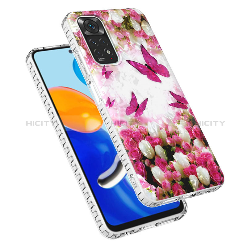 Handyhülle Silikon Hülle Gummi Schutzhülle Flexible Modisch Muster Y04B für Xiaomi Redmi Note 11S 4G