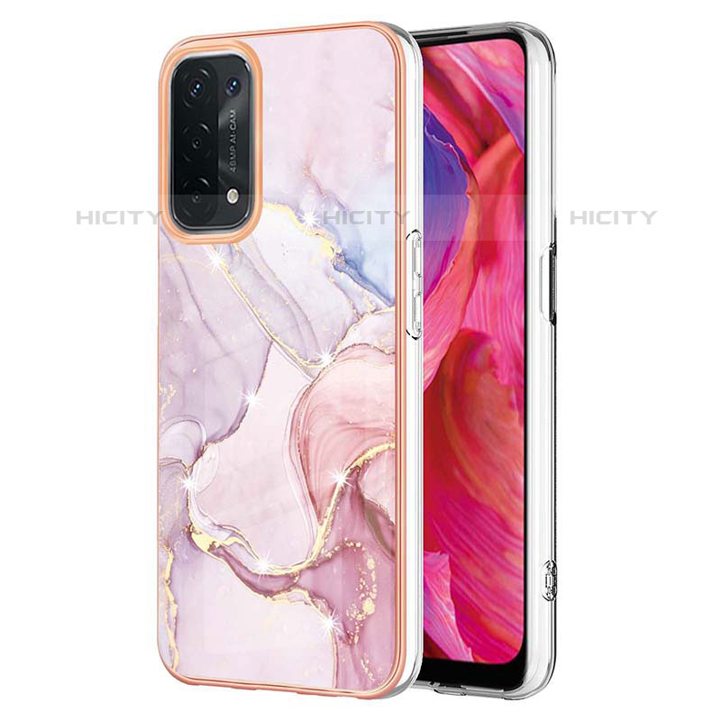 Handyhülle Silikon Hülle Gummi Schutzhülle Flexible Modisch Muster Y05B für Oppo A93 5G groß