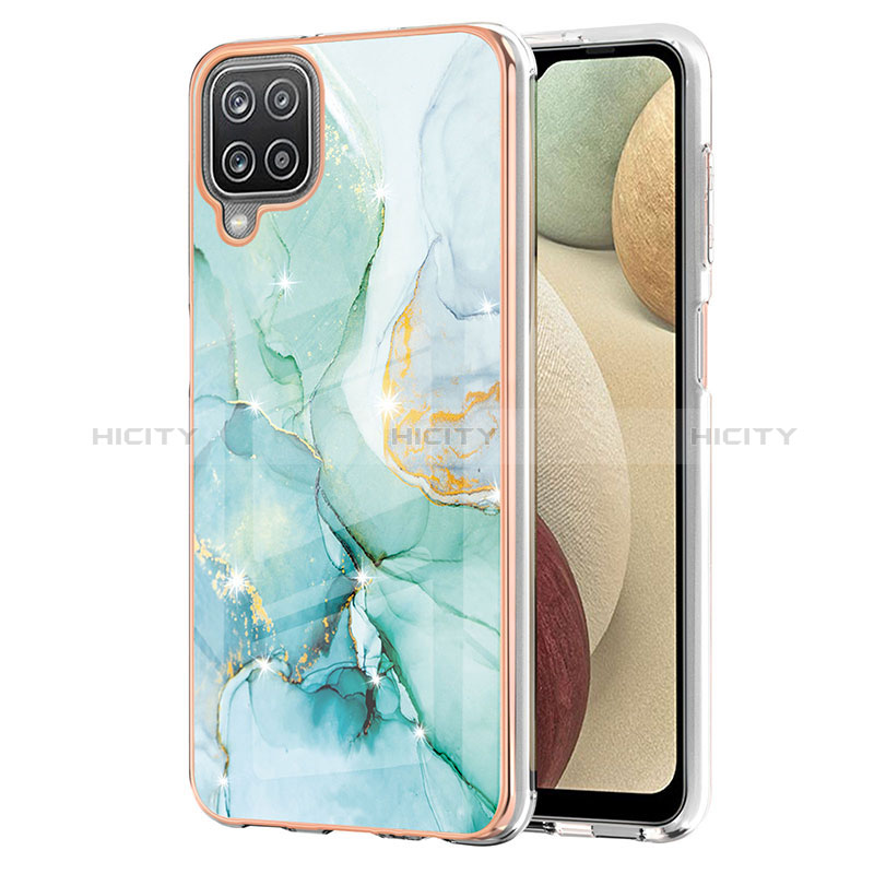 Handyhülle Silikon Hülle Gummi Schutzhülle Flexible Modisch Muster Y05B für Samsung Galaxy M12 groß