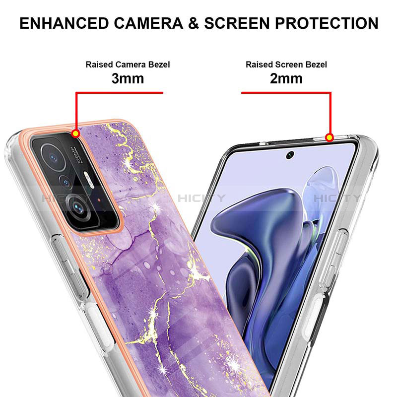 Handyhülle Silikon Hülle Gummi Schutzhülle Flexible Modisch Muster Y05B für Xiaomi Mi 11T 5G groß