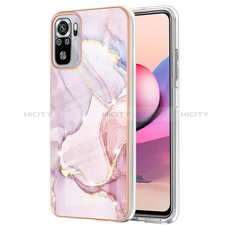 Handyhülle Silikon Hülle Gummi Schutzhülle Flexible Modisch Muster Y05B für Xiaomi Poco M5S Rosa