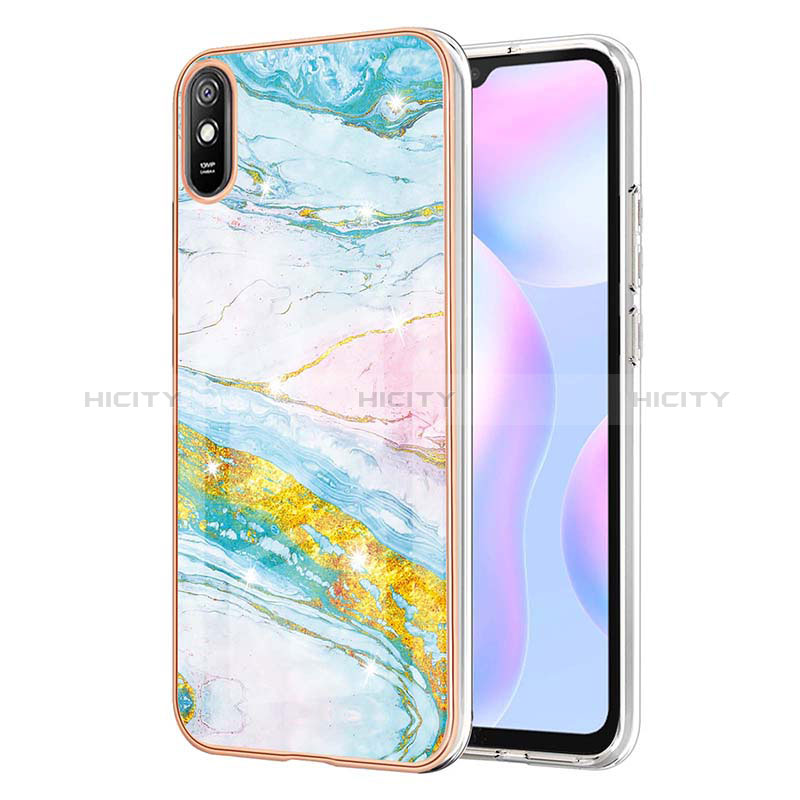 Handyhülle Silikon Hülle Gummi Schutzhülle Flexible Modisch Muster Y05B für Xiaomi Redmi 9A Bunt