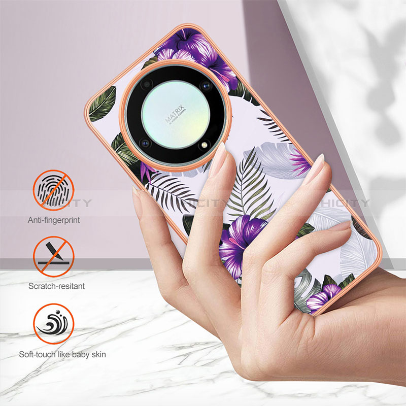 Handyhülle Silikon Hülle Gummi Schutzhülle Flexible Modisch Muster Y06B für Huawei Honor Magic5 Lite 5G