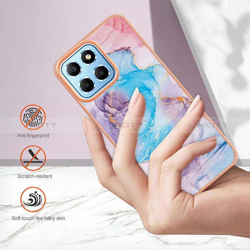 Handyhülle Silikon Hülle Gummi Schutzhülle Flexible Modisch Muster Y06B für Huawei Honor X6 5G