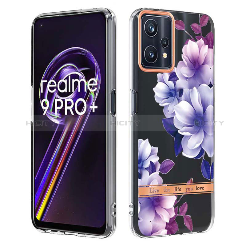 Handyhülle Silikon Hülle Gummi Schutzhülle Flexible Modisch Muster Y06B für Realme 9 4G