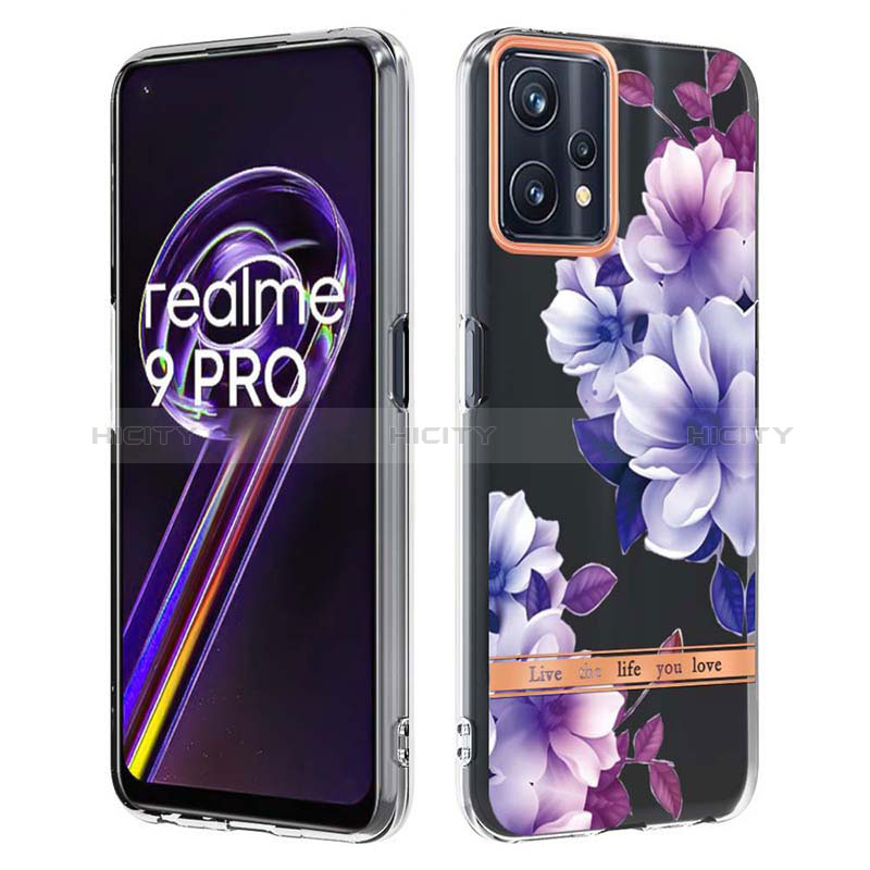 Handyhülle Silikon Hülle Gummi Schutzhülle Flexible Modisch Muster Y06B für Realme 9 5G