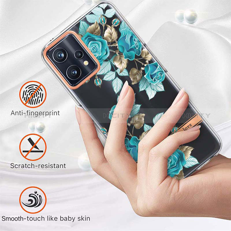 Handyhülle Silikon Hülle Gummi Schutzhülle Flexible Modisch Muster Y06B für Realme 9 5G