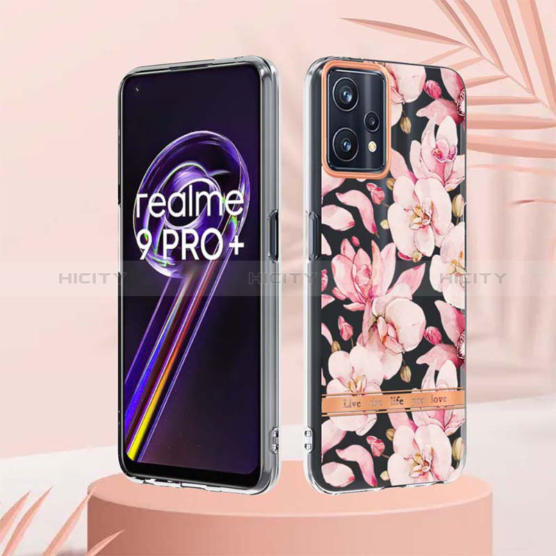 Handyhülle Silikon Hülle Gummi Schutzhülle Flexible Modisch Muster Y06B für Realme 9 Pro+ Plus 5G groß