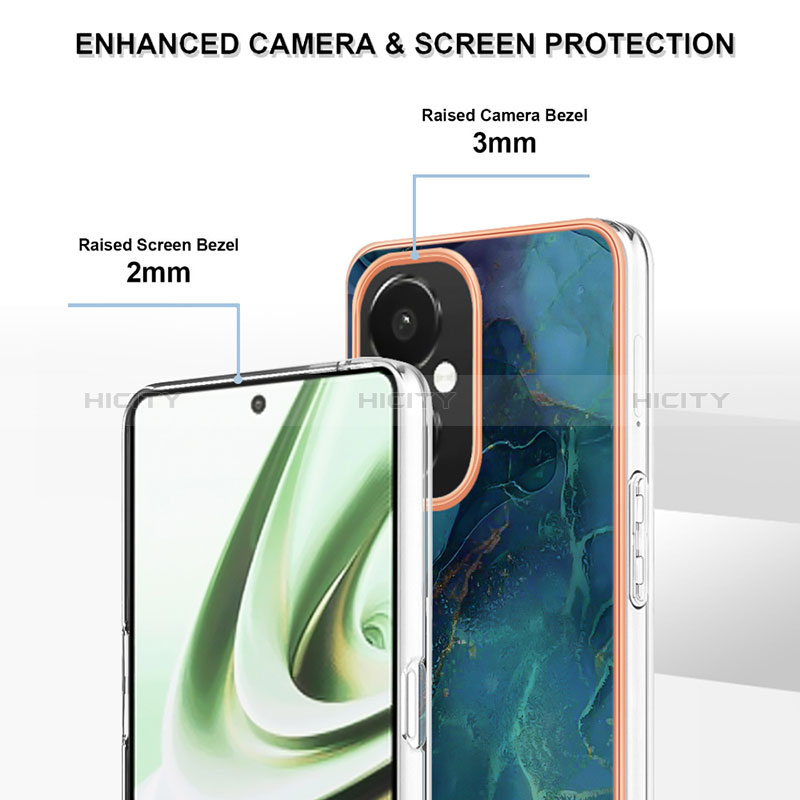 Handyhülle Silikon Hülle Gummi Schutzhülle Flexible Modisch Muster Y07B für Oppo K11x 5G