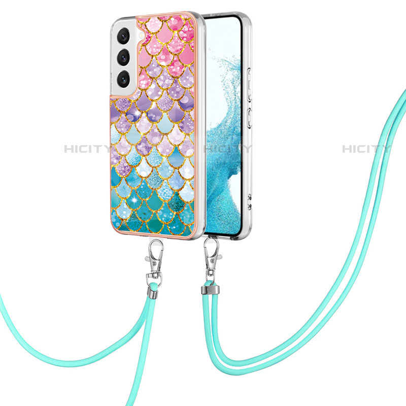 Handyhülle Silikon Hülle Gummi Schutzhülle Flexible Modisch Muster Y20B für Samsung Galaxy S21 FE 5G groß