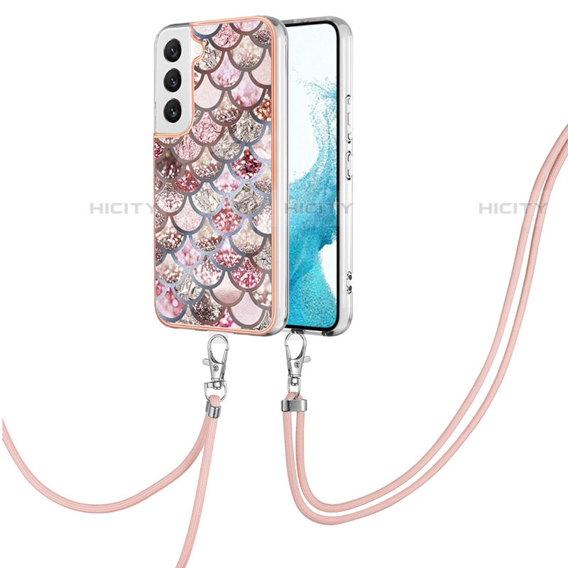 Handyhülle Silikon Hülle Gummi Schutzhülle Flexible Modisch Muster Y20B für Samsung Galaxy S22 Plus 5G