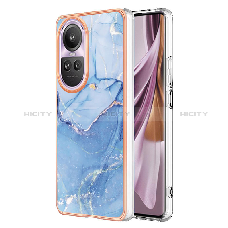 Handyhülle Silikon Hülle Gummi Schutzhülle Flexible Modisch Muster YB1 für Oppo Reno10 Pro+ Plus 5G