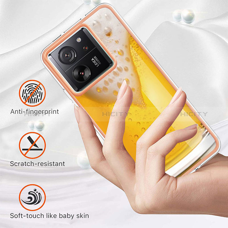 Handyhülle Silikon Hülle Gummi Schutzhülle Flexible Modisch Muster YB2 für Xiaomi Redmi K60 Ultra 5G groß