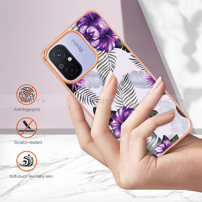 Handyhülle Silikon Hülle Gummi Schutzhülle Flexible Modisch Muster YB3 für Xiaomi Poco C55 groß