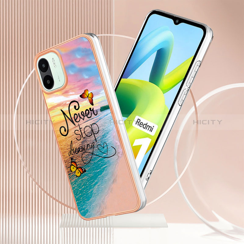 Handyhülle Silikon Hülle Gummi Schutzhülle Flexible Modisch Muster YB3 für Xiaomi Redmi A2