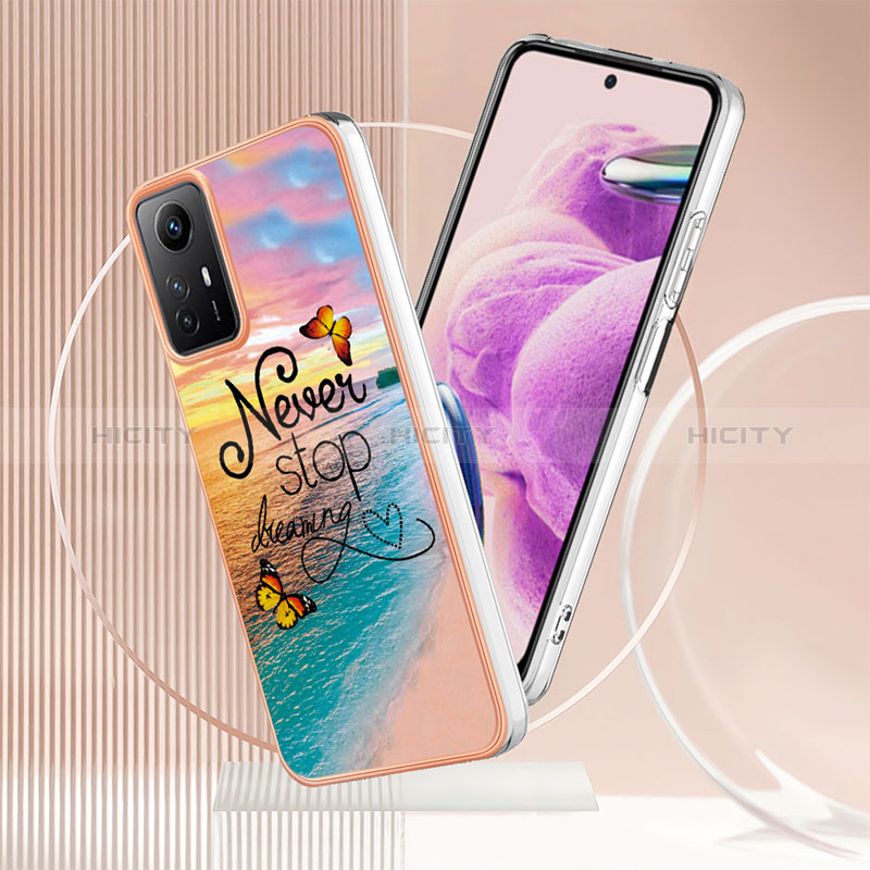 Handyhülle Silikon Hülle Gummi Schutzhülle Flexible Modisch Muster YB3 für Xiaomi Redmi Note 12S groß