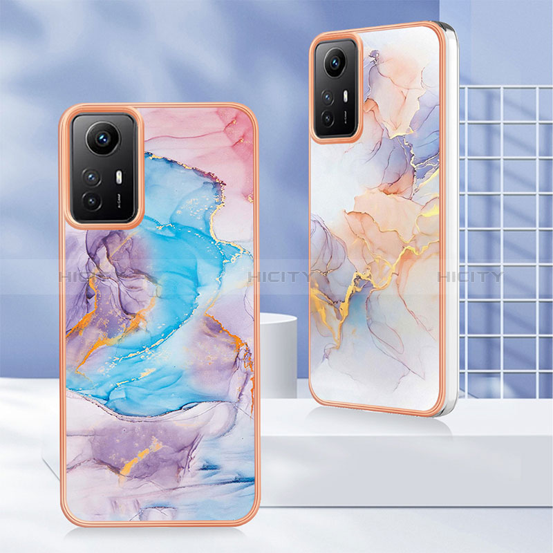 Handyhülle Silikon Hülle Gummi Schutzhülle Flexible Modisch Muster YB3 für Xiaomi Redmi Note 12S groß