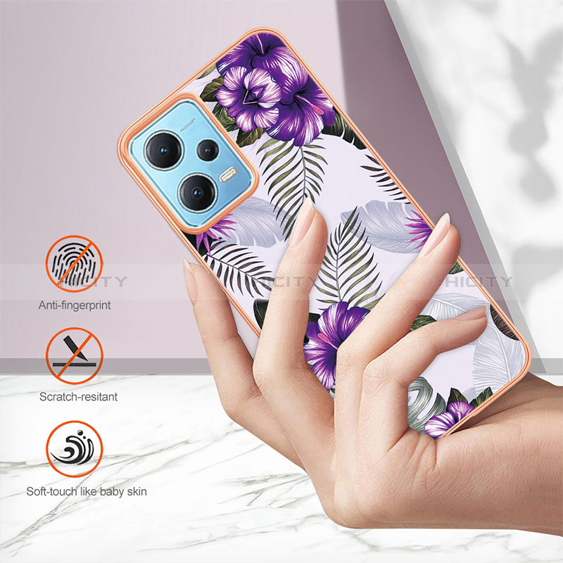 Handyhülle Silikon Hülle Gummi Schutzhülle Flexible Modisch Muster YB4 für Xiaomi Poco X5 5G groß