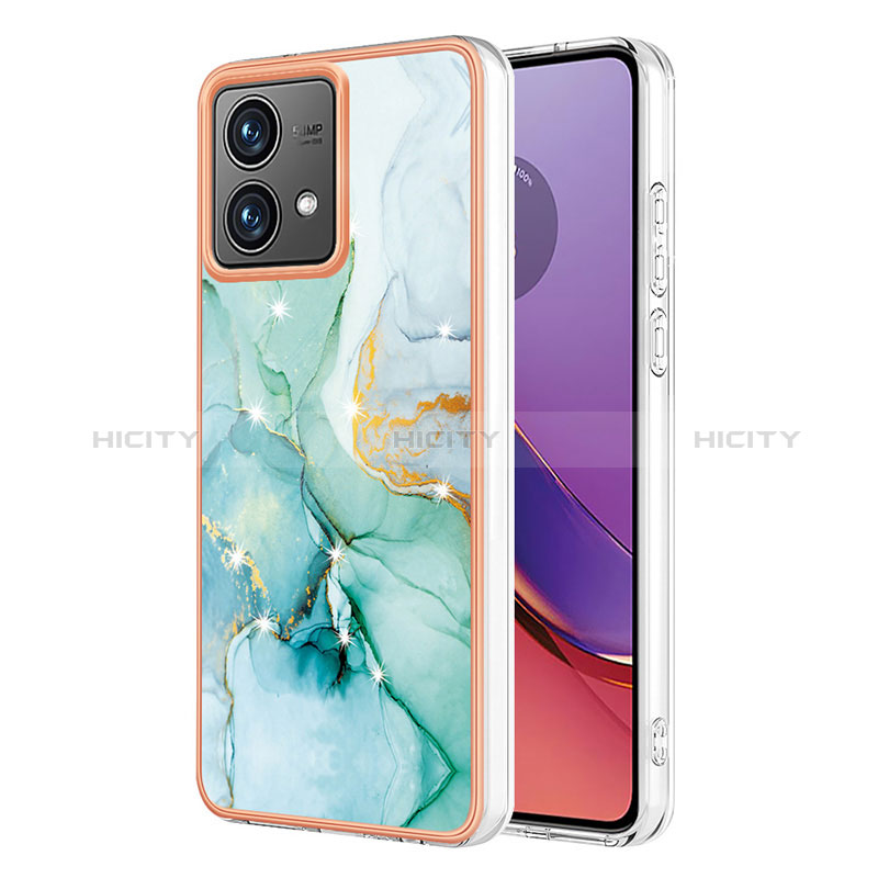 Handyhülle Silikon Hülle Gummi Schutzhülle Flexible Modisch Muster YB5 für Motorola Moto G84 5G