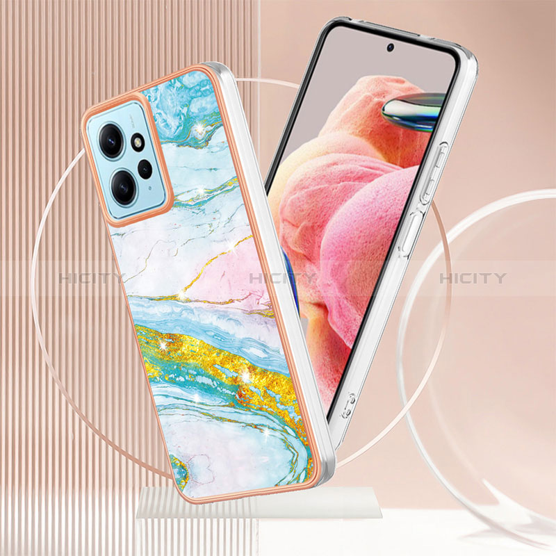 Handyhülle Silikon Hülle Gummi Schutzhülle Flexible Modisch Muster YB5 für Xiaomi Redmi Note 12 4G