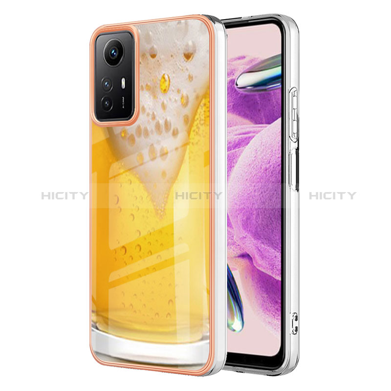 Handyhülle Silikon Hülle Gummi Schutzhülle Flexible Modisch Muster YB6 für Xiaomi Redmi Note 12S