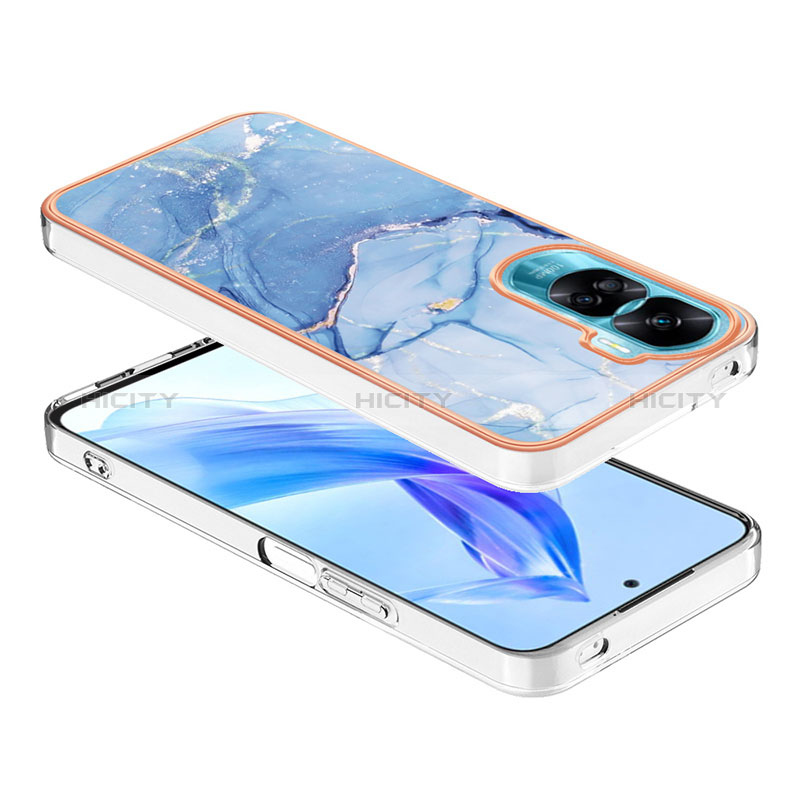 Handyhülle Silikon Hülle Gummi Schutzhülle Flexible Modisch Muster YB7 für Huawei Honor 90 Lite 5G