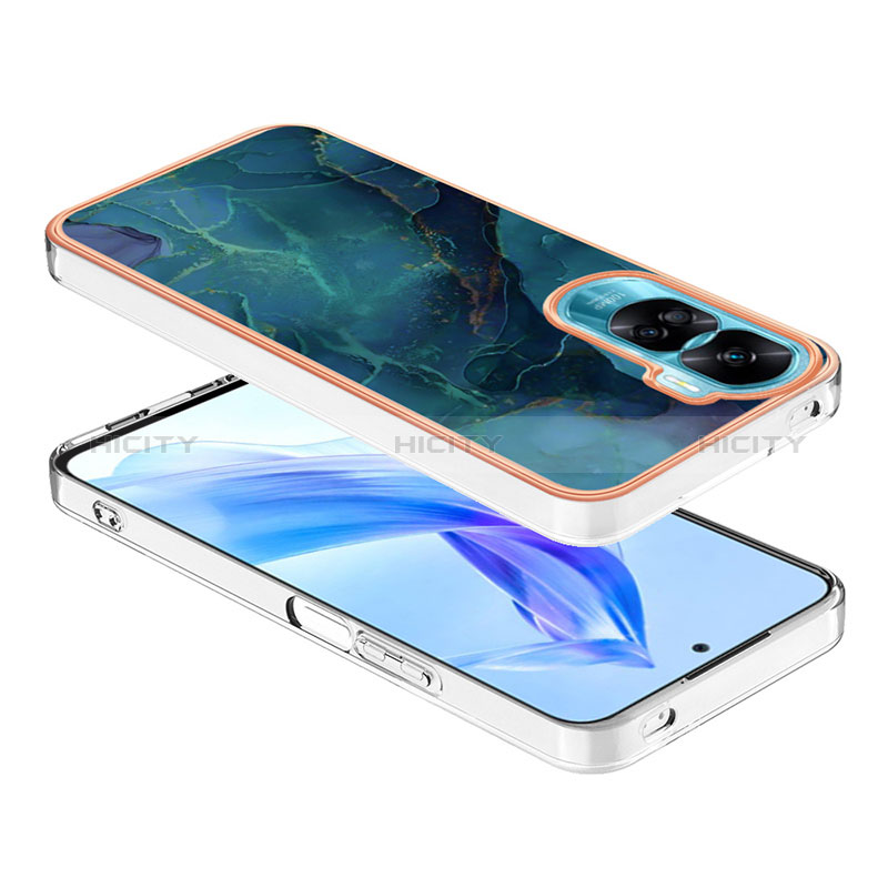 Handyhülle Silikon Hülle Gummi Schutzhülle Flexible Modisch Muster YB7 für Huawei Honor 90 Lite 5G groß