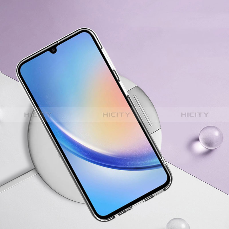 Handyhülle Silikon Hülle Gummi Schutzhülle Flexible Modisch Muster YB7 für Samsung Galaxy A25 5G groß