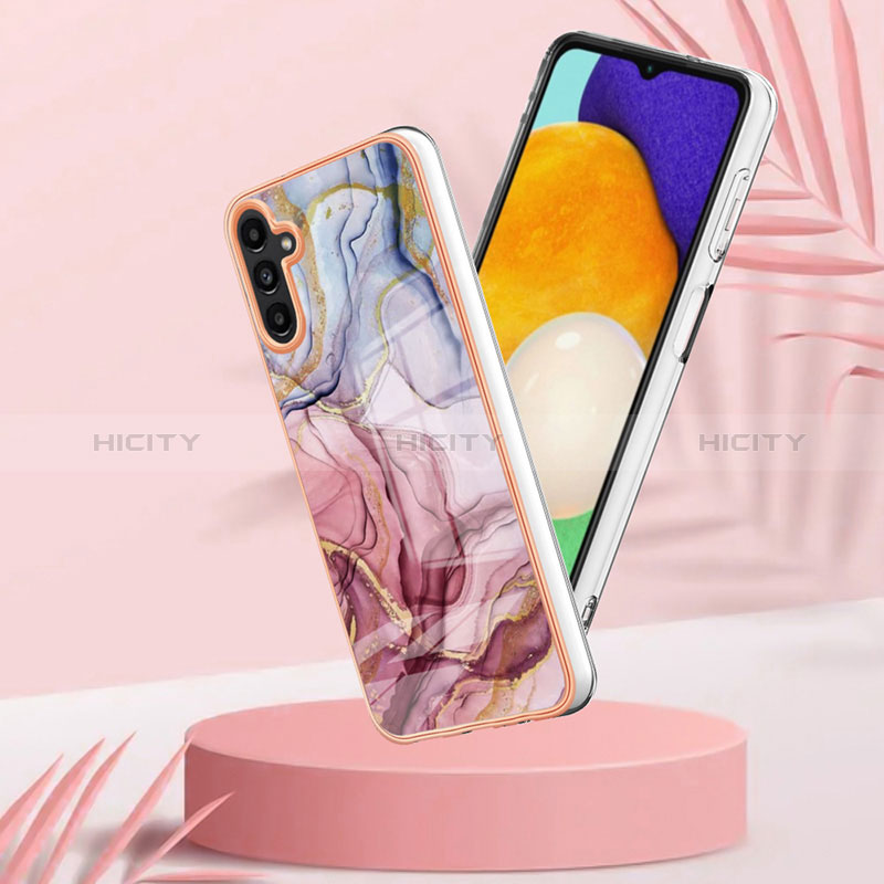 Handyhülle Silikon Hülle Gummi Schutzhülle Flexible Modisch Muster YB7 für Samsung Galaxy A54 5G