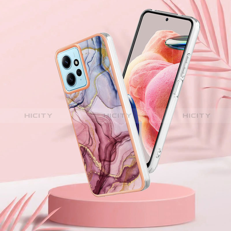 Handyhülle Silikon Hülle Gummi Schutzhülle Flexible Modisch Muster YB7 für Xiaomi Redmi Note 12 4G