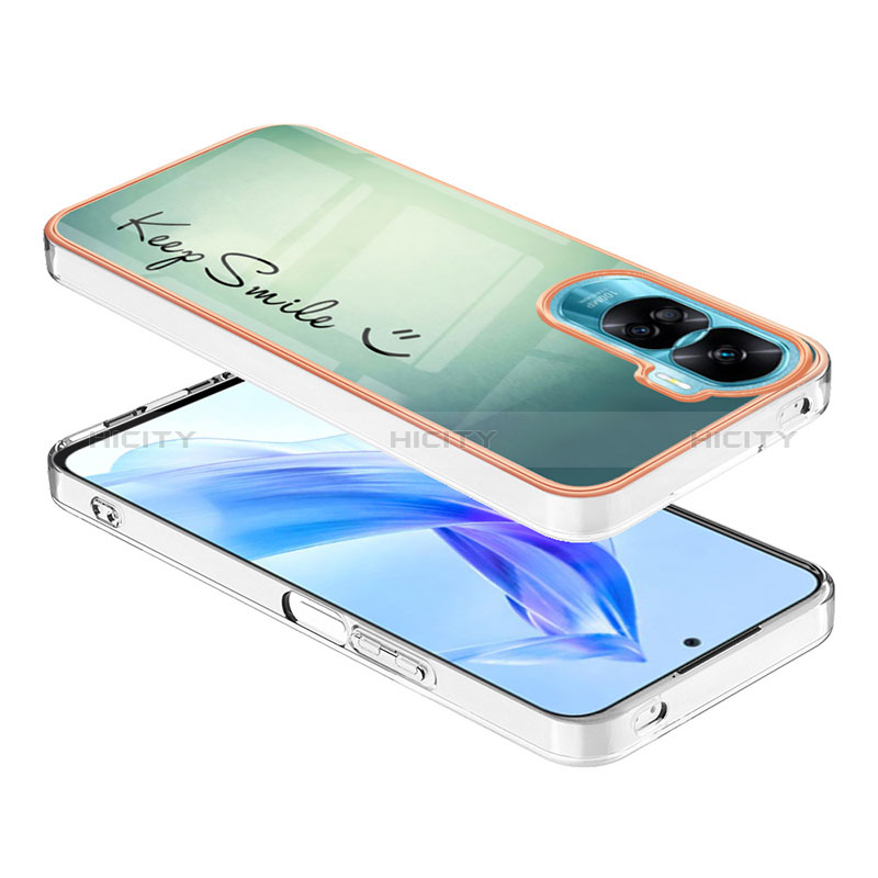 Handyhülle Silikon Hülle Gummi Schutzhülle Flexible Modisch Muster YB8 für Huawei Honor 90 Lite 5G