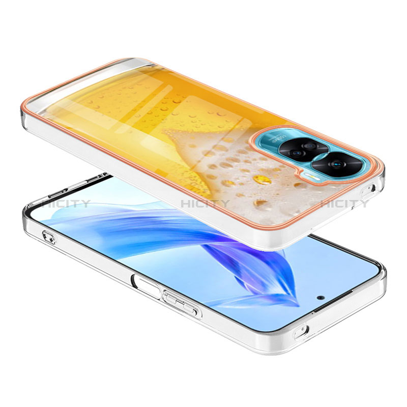 Handyhülle Silikon Hülle Gummi Schutzhülle Flexible Modisch Muster YB8 für Huawei Honor 90 Lite 5G