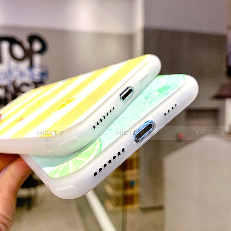 Handyhülle Silikon Hülle Gummi Schutzhülle Obst C01 für Apple iPhone 11