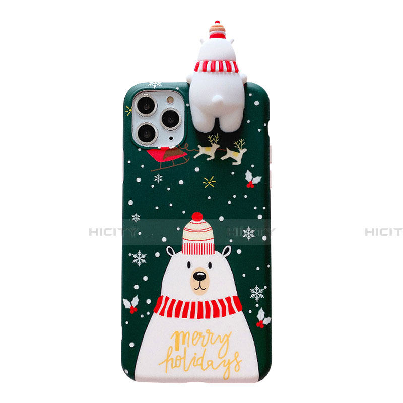 Handyhülle Silikon Hülle Gummi Schutzhülle Weihnachten C02 für Apple iPhone 11 Pro Max