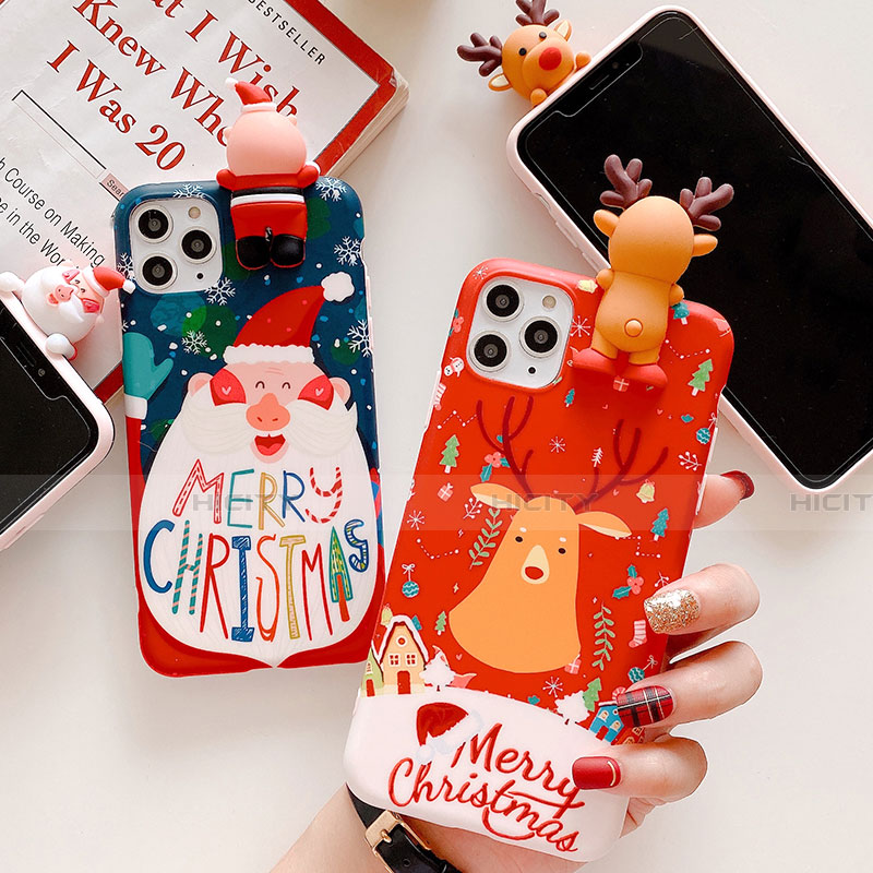 Handyhülle Silikon Hülle Gummi Schutzhülle Weihnachten C03 für Apple iPhone 11 Pro