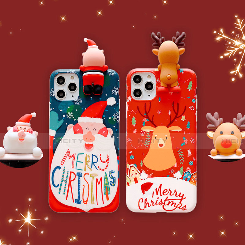 Handyhülle Silikon Hülle Gummi Schutzhülle Weihnachten C03 für Apple iPhone 11 Pro