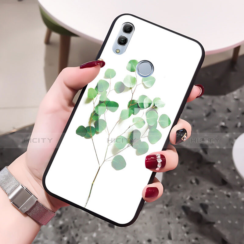 Handyhülle Silikon Hülle Rahmen Schutzhülle Spiegel Blumen für Huawei Honor 10 Lite