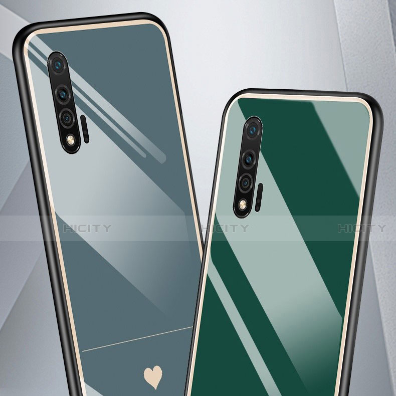 Handyhülle Silikon Hülle Rahmen Schutzhülle Spiegel Liebe Herz für Huawei Nova 6 groß