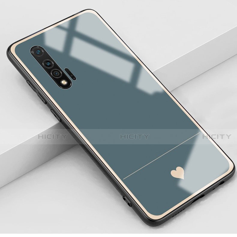 Handyhülle Silikon Hülle Rahmen Schutzhülle Spiegel Liebe Herz für Huawei Nova 6 groß